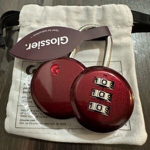 Glossier Cherry Combination Lock